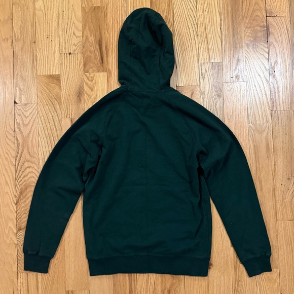 L.L. Bean Men's Hooded Graphic Sweatshirt in Green - Picture 7 of 11